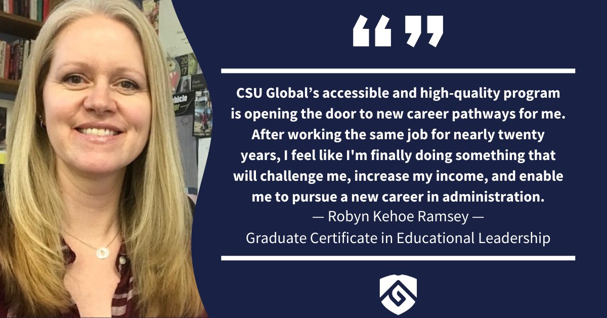 Educators, we can help you earn your teaching certification or become a school principal without putting your life on hold.

Interested? You can learn more here! csuglobal.edu/academic-progr…

#teachingcertification #schoolprincipal #graduatecertificate #onlinecollege #onlineuniversity