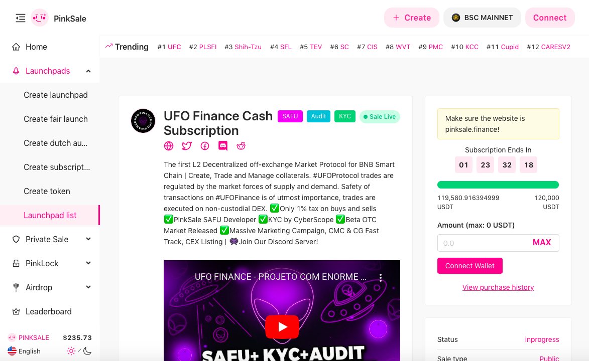 UFO Finance tweet media
