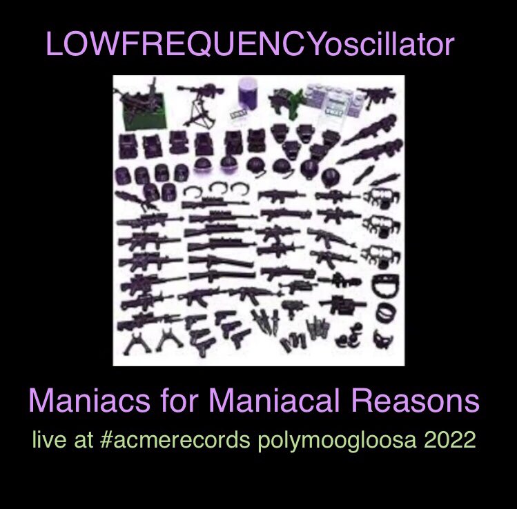 AcornsThe's tweet photo. @bunkybun @Antiwarcom @FCNL @codepink @jvplive @Labourheartland @DemSocialists @TurboKitty @lilith2u ‘Maniacs for maniacal reasons’ #LOWFREQUeNCYoscillator live at #acmerecords polymoogloosa 2022>   https://t.co/A29r3PhBn1 #WarIsForStupidPeople #PeaceNow  #StopTheKillingStartFeedingChildren #BuildLongerTables @chefjoseandres #JohnLennon https://t.co/AMOjFfK7EE