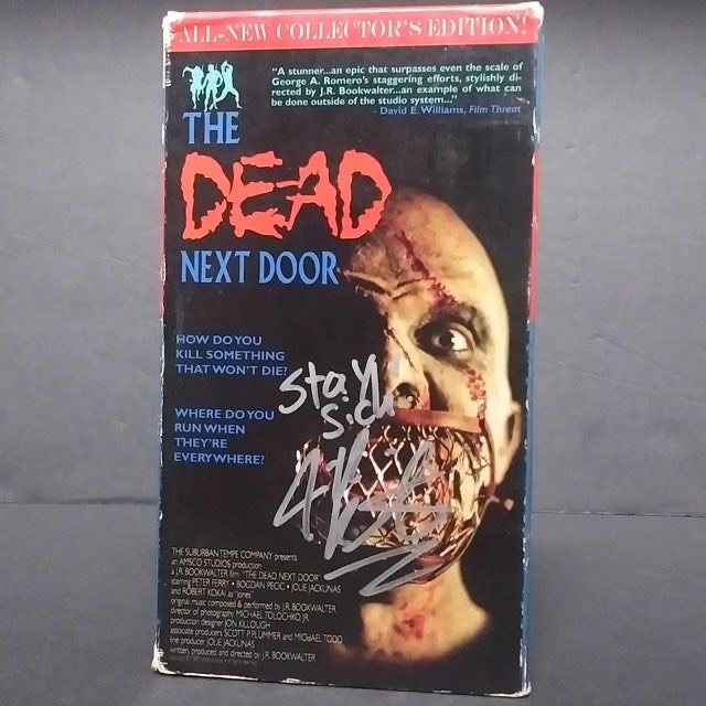 TempeVideo's tweet photo. Rick Flory on Instagram: "Day 12: "Fresh Air is for Dead People" #vhseptember Signed copy by #jrbookwalter . . #vhs #vhscovers #vhscollection #vhslives #vhsisnotdead #feedyourvcr #bekindrewind #vhsforever #vhseptember2022 #thedeadnextdoor #tempevideo" https://t.co/zm3gMSsjKc https://t.co/fY7rchnqUT