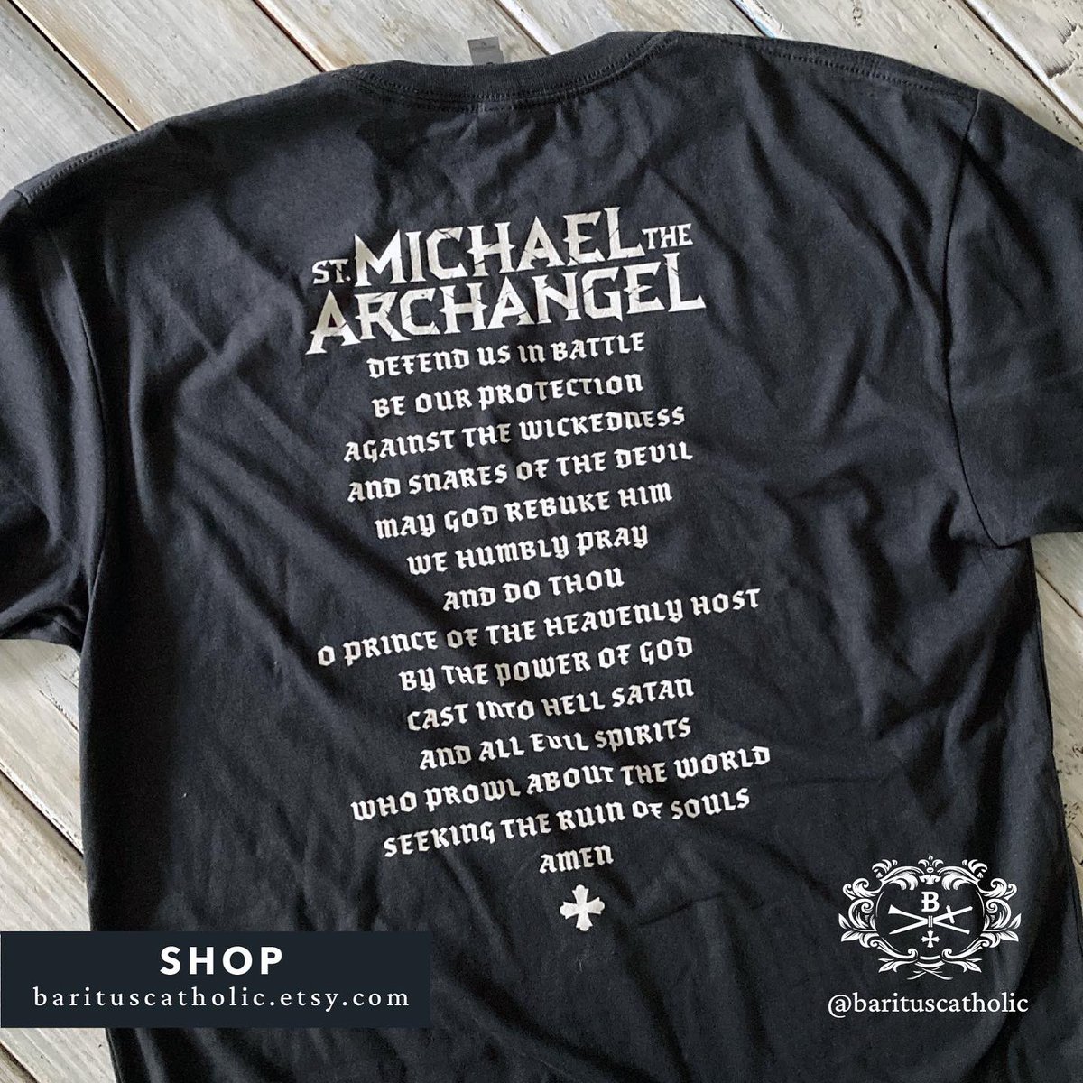 BaritusCatholic's tweet photo. These are back! Grab one while you can, this is the last stock of these for this year. https://t.co/pH05D7RwqS
#catholictwiter #catholictees https://t.co/iSxEoz01a0