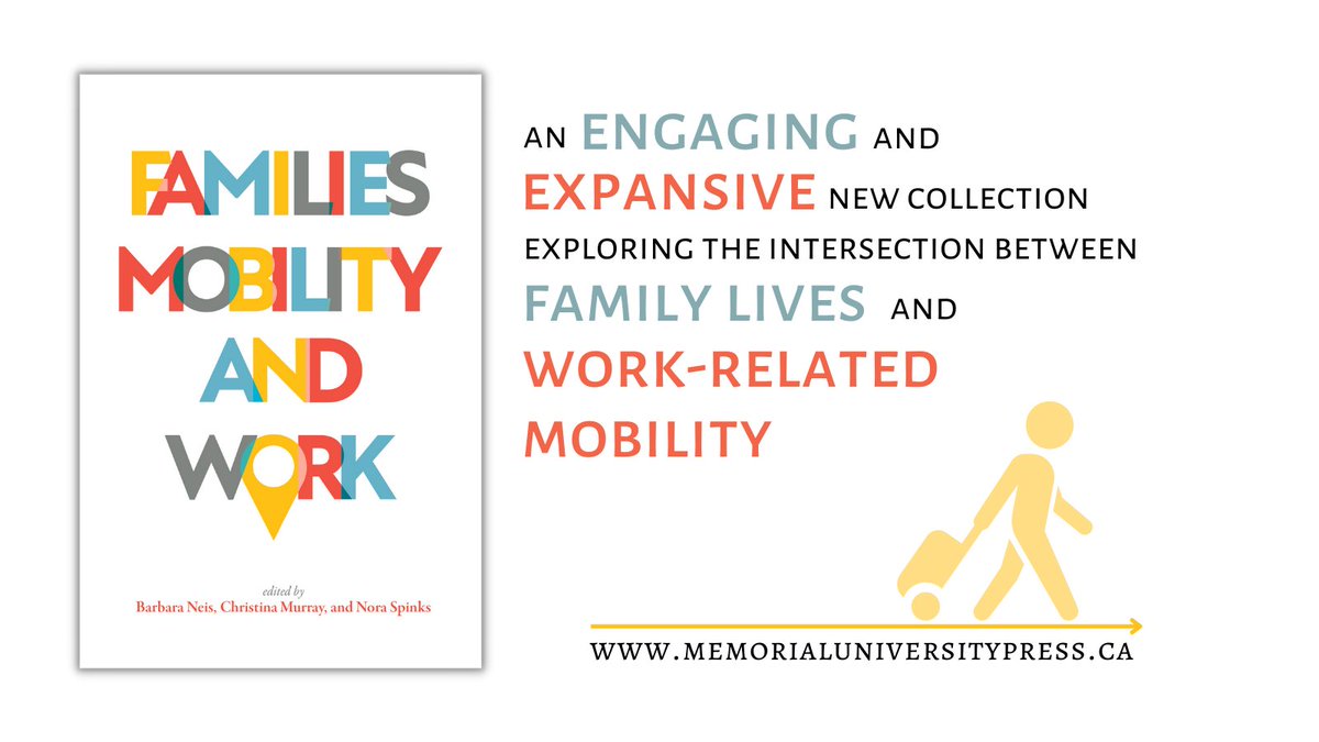 DYK an estimated 16% of Canada’s labour force engages in extended or complex work-related mobility? Families, Mobility, and Work highlights new research on the intersection of family life, employment, and mobility. Now available: memorialuniversitypress.ca/Books/F/Famili…