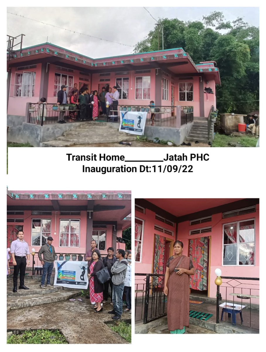 meghalayahealth's tweet photo. A #TransitHome under the CM-SMS, for pregnant women who are coming for #InstitutionalDelivery inaugurated today at Jatah Lakadong under Jatah PHC #EastKhasiHills by Shri. G. Dhar, BDO, Mawkynrew, in the presence of MOs of Jatah PHC, BPMU staff, Chairman of JAS many others. https://t.co/elQmSII4i8