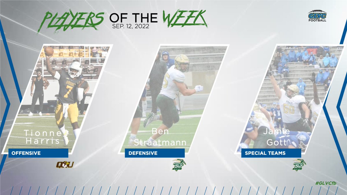 GLVCsports's tweet photo. 🏈 Record-breaking performances and a win over a Division 1 team make up this week's #GLVCfb Players of the Week!

🔗 https://t.co/aXLMPqROXU https://t.co/GLpQ6Vb1En