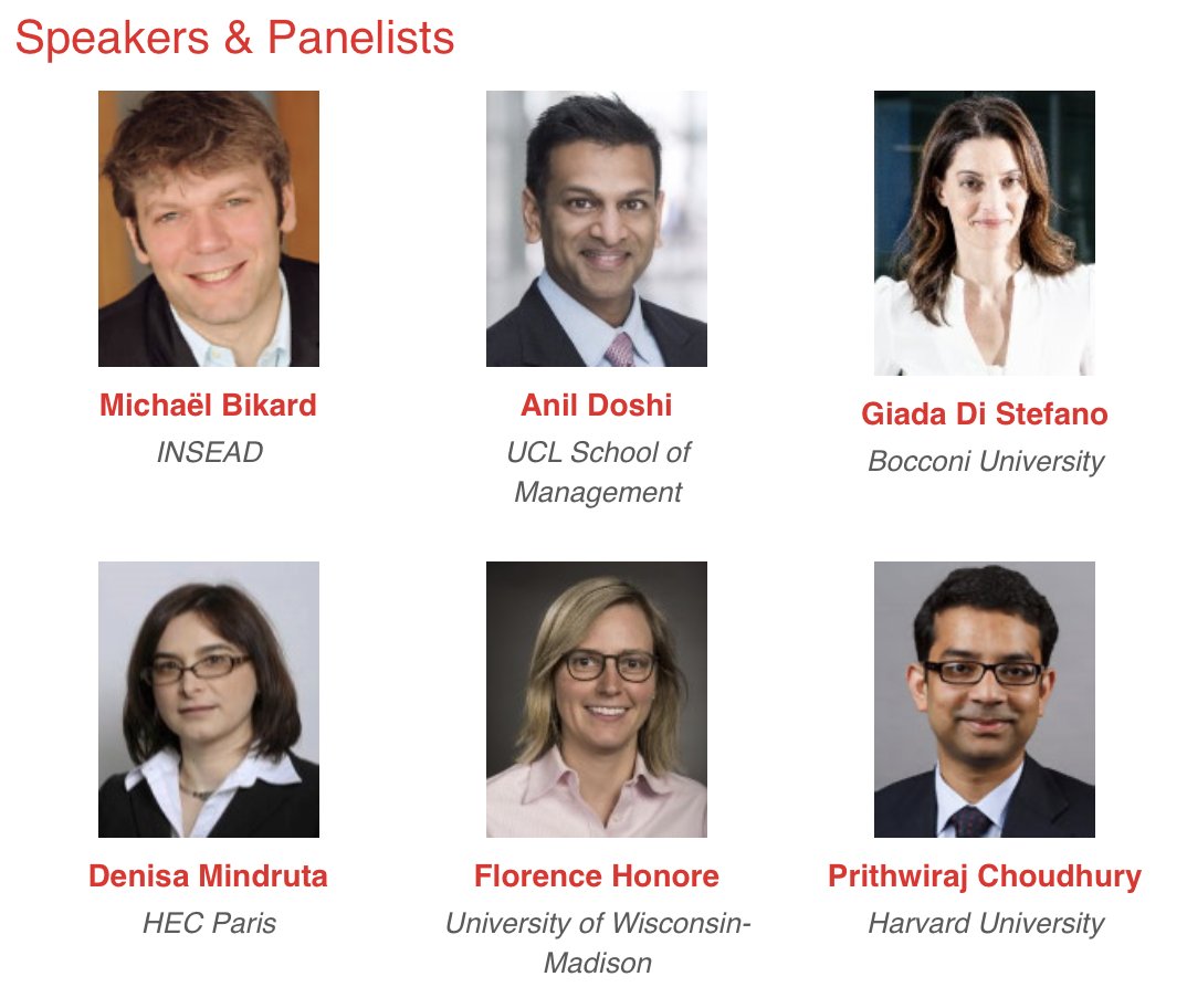 EPlaksenkova's tweet image. Join us at #SMS2022 panel discussion &quot;Methodological Frontiers: Leveraging New Methods and Data Sources&quot; Saturday at 9am-10:15am in #London with @MBikard, @dosh, @giada_distefano, @DenisaMindruta, Florence Honore and @prithwic! 
@Strategic_Mgmt @SWS53345553