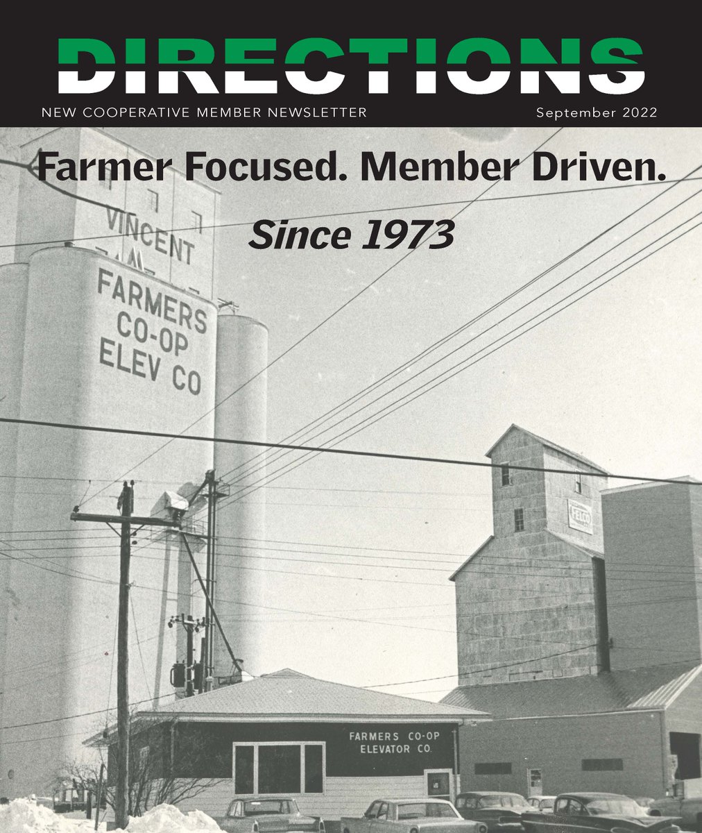 Since 1973, NEW Cooperative has remained farmer focused and member driven! 

From all of us at NEW Cooperative, have a safe harvest season! 

Make sure to check out the latest NEW Cooperative Member Newsletter! 
View full newsletter at: ow.ly/T5aj50KH4TK