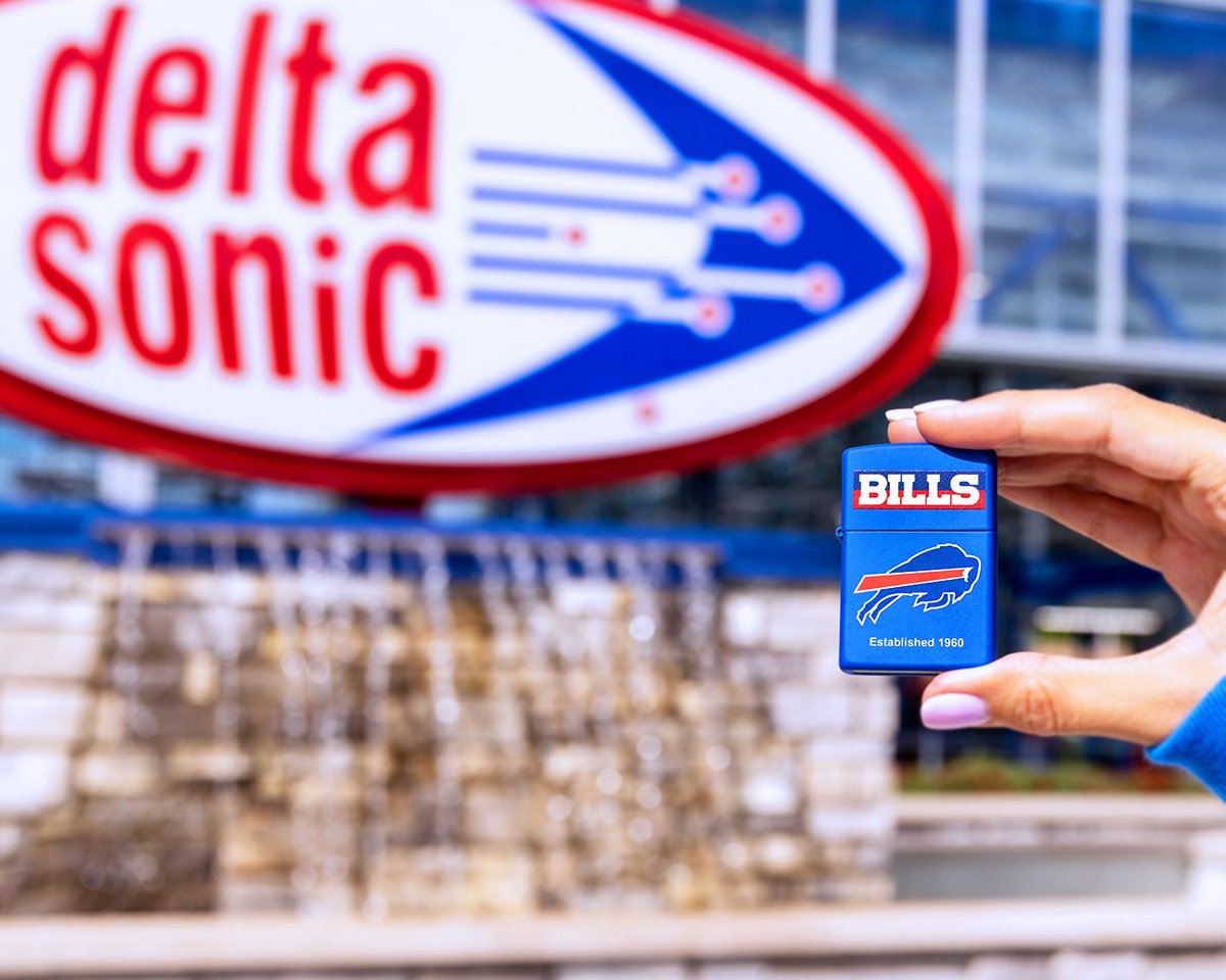 DeltaSonicWash's tweet photo. Let’s go @BuffaloBills‼️ Get this @Zippo exclusively at your nearest Delta Sonic! 🔥
Available at select locations:
https://t.co/xYm6wHxHzM
#deltasonic #carwash #zippo #buffalobills https://t.co/ZQxsJoATzs