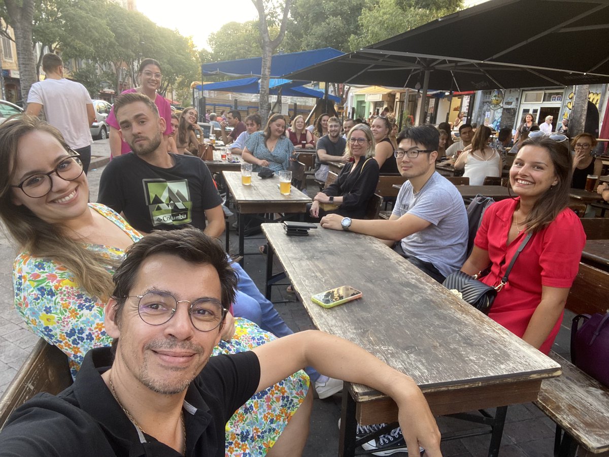 SanteAmu's tweet photo. Tomorrow will be the first day of the new Master promotion …with incredible students coming for everywhere …so tonight is networking 😀🥳 #amu ⁦@morange_pierre⁩ https://t.co/pc0TgZ4aAv