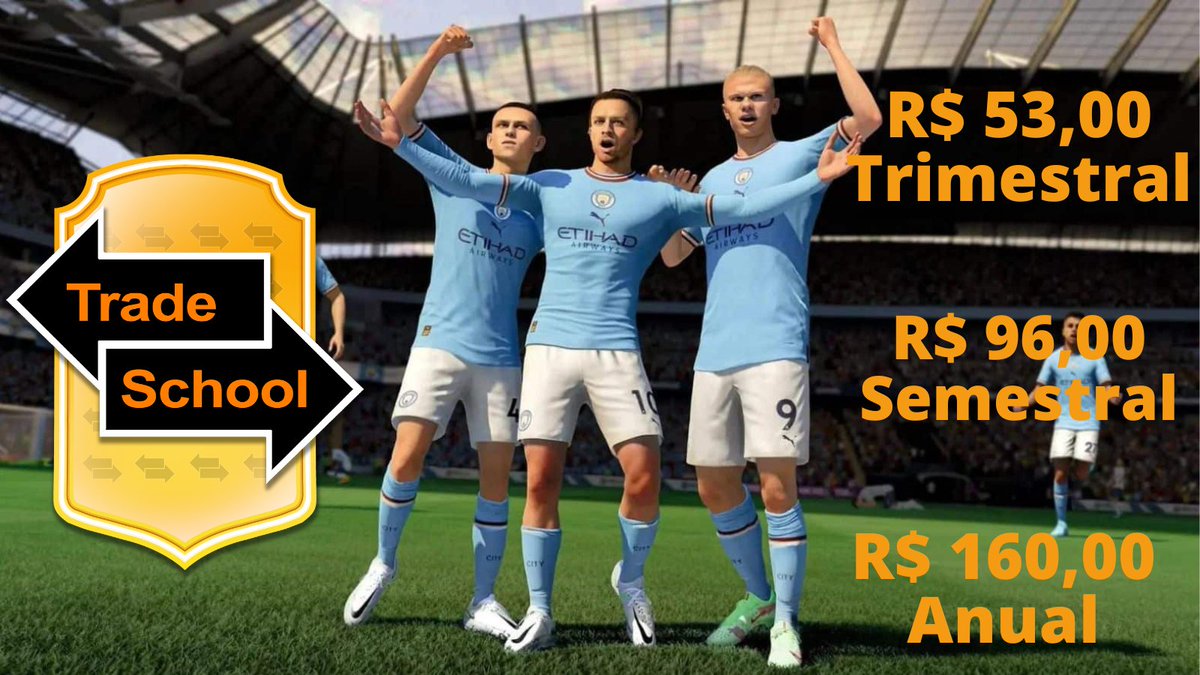 TradeSchoolFIFA's tweet photo. RS 20,00 mês ou um dos planos. Pagamento via pix. Celular: 13981816699 https://t.co/59ochxF9hC