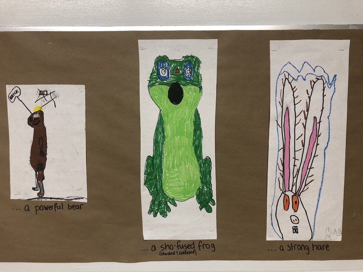 msbrianneyyc's tweet photo. Room 11 is getting in touch with our feelings and our animal instincts. #cvs #socialemotionallearning https://t.co/5XqEVGbcYl