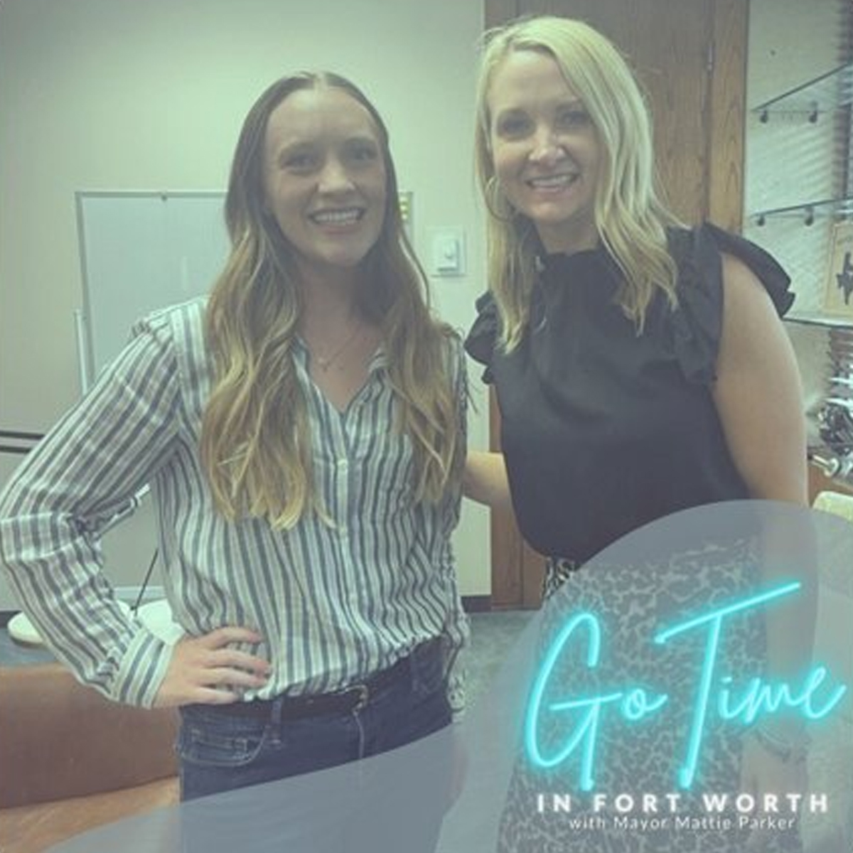 FWEconDev's tweet photo. .@MayorMattie spoke with @SaltedPages on the #ItsGoTime podcast, discussing Lauren's win at the Business Plan Competition (#FWBPC) &amp; what it's like to own a small business in #FortWorth.

Listen now on Spotify, or your podcast app of choice: https://t.co/935vMpDYAk https://t.co/cN8UtdwFSr