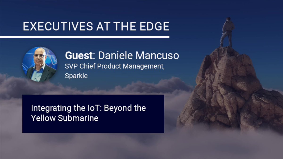 MEF_Forum's tweet photo. #ICYMI: Catch up on the newest episode from MEF's #ExecutivesAtTheEdge podcast!
Listen to the episode "Integrating the IoT: Beyond the Yellow Submarine" featuring Daniele Mancusco @mancusodany, @TISparkle now: https://t.co/1aHzwwZw1P
#Subscribe wherever you get your podcasts. https://t.co/bq9HLPSIZs