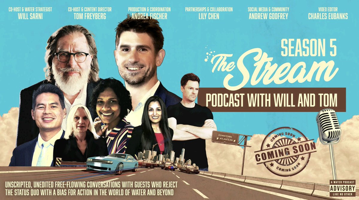 TomFWater's tweet image. #TheStream Season 5, dropping soon 🎙😎

@will_sarni &amp;amp; I have assembled a pretty awesome crew to take the #podcast to the next level.

Recognise any of the guests?

Get in touch for knowledge partnership + sponsorship opportunities 🤜🤛