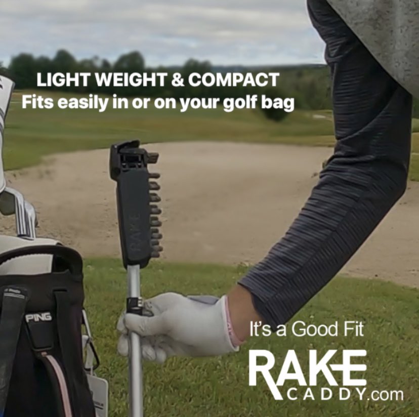 RakeCaddy's tweet photo. Rake Caddy 

Light weight and Compact

Less than 1Lb.
Fits easily in or on your golf bag.

It’s a good fit

Order now, Link in Bio! https://t.co/qha0hEwuMc