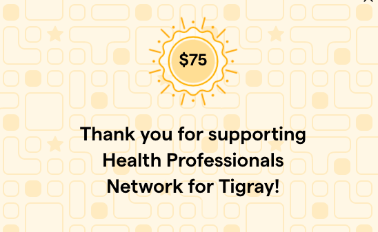 MDicksonMD's tweet photo. @DDrishan @BurbridgeDuke @HPN4Tigray Join me and others in raising money for the people of Tigray!! via 
@givebutter
 https://t.co/Mne67a53Aw https://t.co/vxiUqG5hnU