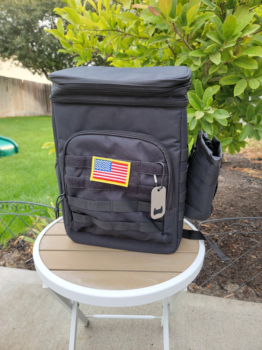 JamesSt_PNW's tweet photo. I understand a cooler backpack but this "Tactical Cooler Backpack" is a new one for me 😂 Check out my latest review of this ready for action cooler backpack. https://t.co/4qAtJjeiDZ https://t.co/d084ubbD5O
