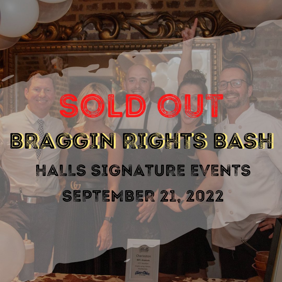 hallschophouse's tweet photo. SOLD OUT! Thanks to everyone who purchased tickets to Charleston's hottest kitchen throwdown... Get ready for the Hall family restaurants to step into the ring and battle it out for the title of People's Choice. Which property will take the prize? Be sure to comment below! https://t.co/HIt7yj2rpg