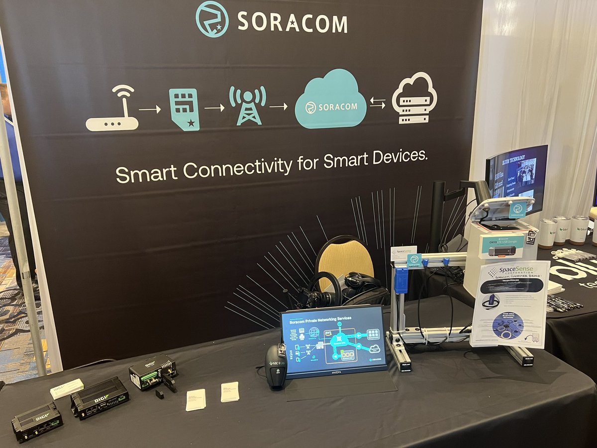 MancusoBrian's tweet photo. Digi Industrial Router hardware being demostrated at the IOT Oil & Gas show in Houston by Soracom using Soracom private network & 1 sim multicarrier approach. #5G #iotsolutions #hardware #oilandgasservices #network #oilandgas #plc #cbrs #plte @digidotcom #ix10 #ix20 #ix30 https://t.co/KncS59Hyxo