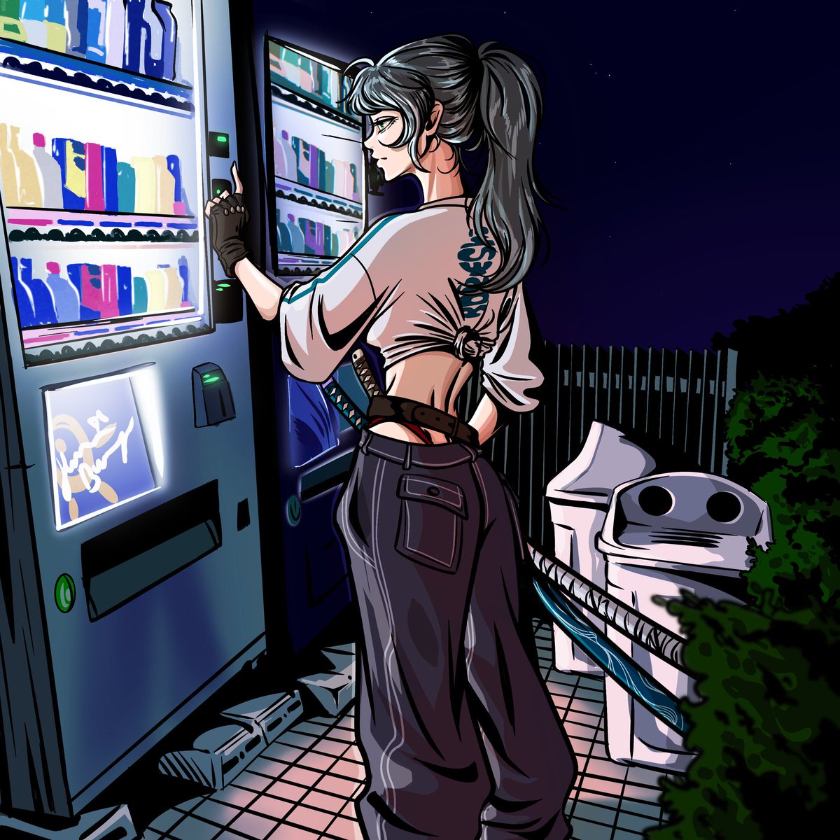 Zephyrath's tweet photo. A double life as a high school student by the day, and an underground street fighter by the night⚔️

❗️we're giving away WL spots❗️

⬇️Just do the following⬇
1️⃣Follow @KokeshiMv
2️⃣like +RT❤
3️⃣tag your friends🤝
4️⃣Join our Discord:https://t.co/A4F2YJkaR1
Ends in 72 hours❗️
#NFTs https://t.co/Id7TZwHpgJ