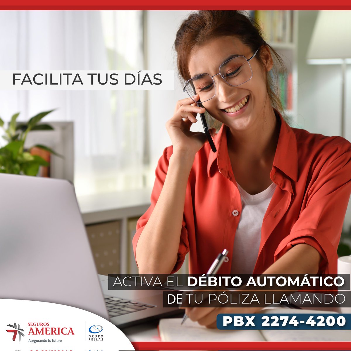 ¿Vas de vacaciones en estos días Patrios? Que tu cuota no te distraiga de tu descanso, activa el débito automático y disfruta de tus vacaciones sin preocupaciones. 😊 💳 Llama al 2274-4200