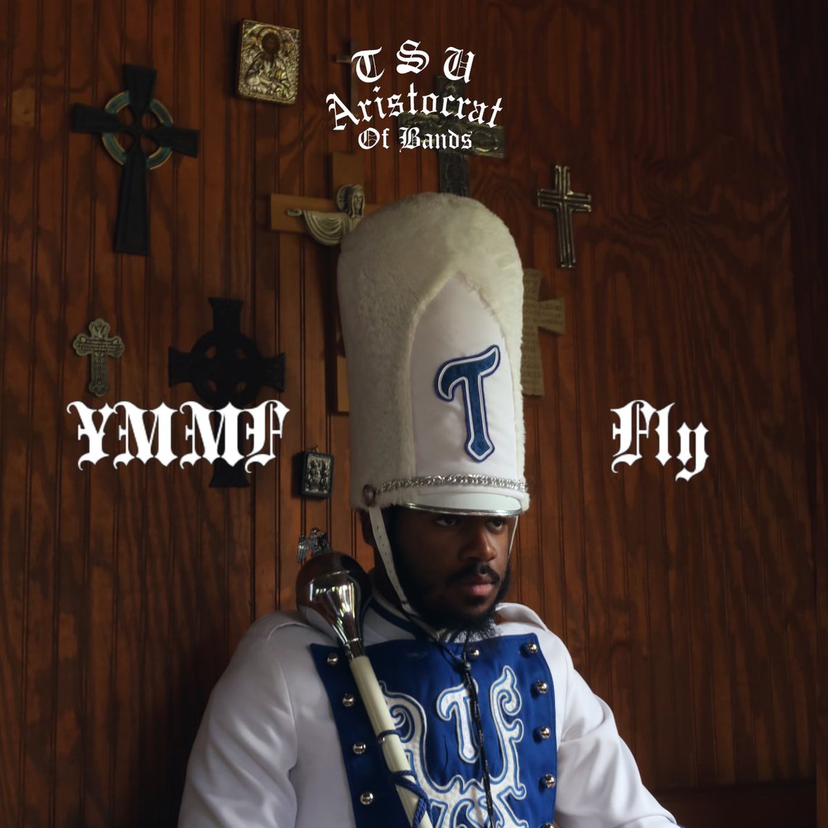 tsuaristocrats's tweet photo. 🚨MAJOR ANNOUNCEMENT🚨 Our new single FLY (Y.M.M.F) is NOW available for Pre-Save on Spotify &amp; Apple Music! The single features artists @malimusic, @sirthebaptist, our very own @profflutebae and drum major #2, @curtisolawumi_ on trumpet. Click the link in bio to save. https://t.co/Wv2AU2tBZO