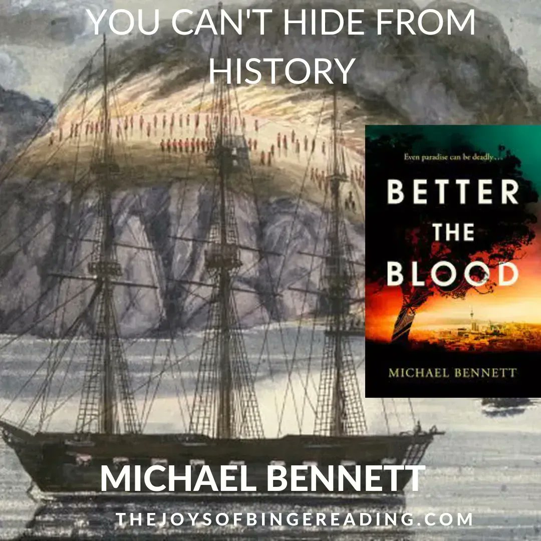 Jenny__Biz's tweet photo. A female Maori detective in search of truth. A killer in search of retribution.  You can't hide from history.  Acclaimed filmmaker Michael Bennett talks about his first thriller fiction on The Joys of Binge Reading podcast. https://t.co/yDu1LHW8nW  #murder #revenge #podcast https://t.co/mXeNSBypxq