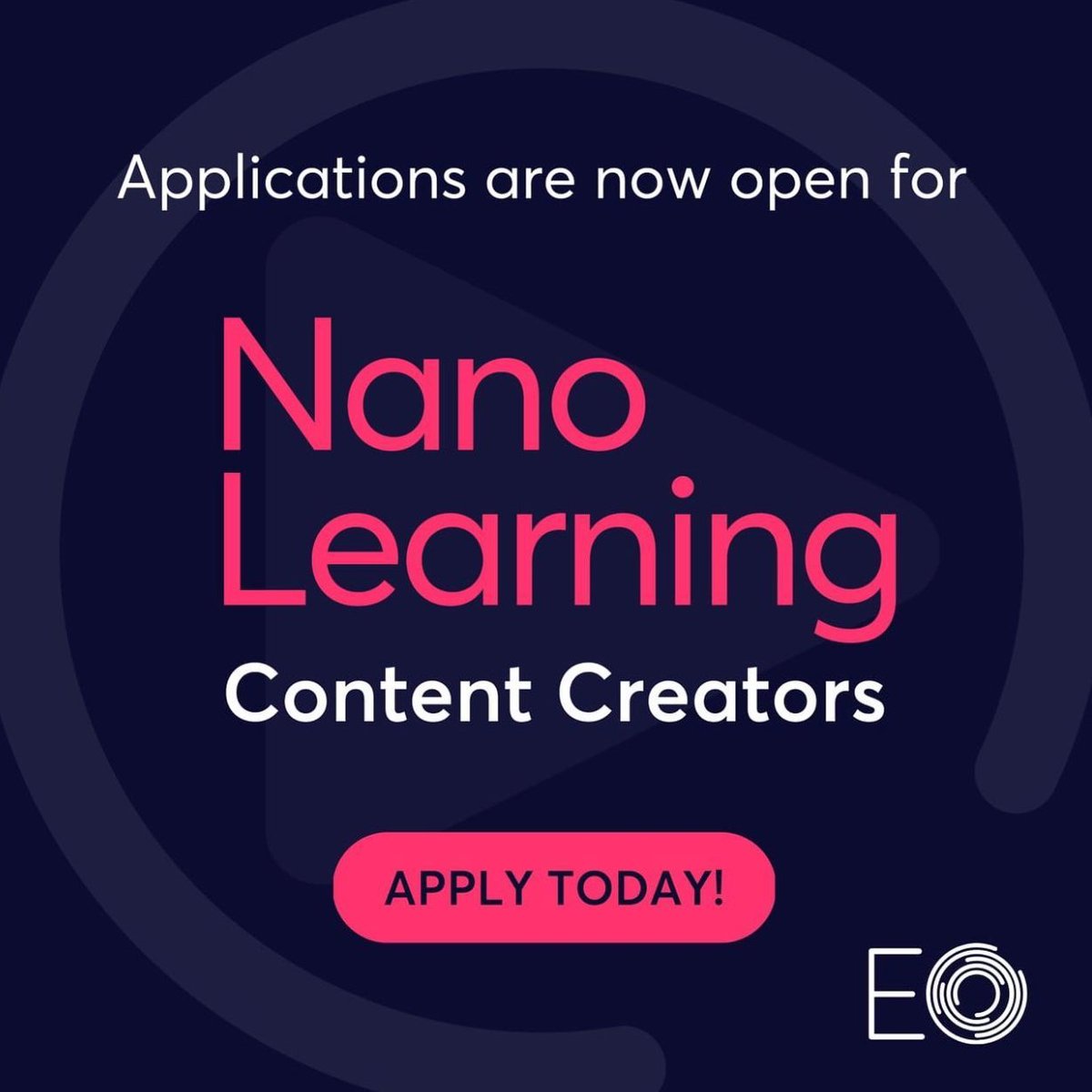 EOFortWorth's tweet photo. Want to share your expertise in your industry? EO Nano Learning is an incredible way to gain fresh insights from both EO members and global thought leaders, and you can be one of them. Apply for Nano Learning today at https://t.co/C2VIriqNJN 🎙️

Applications closer Sept. 21! https://t.co/lz9PHjQxD1