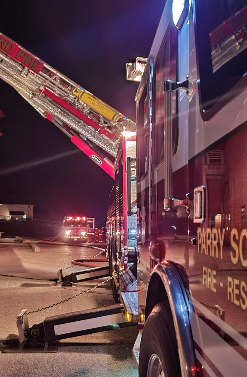 Parry Sound FD tweet media