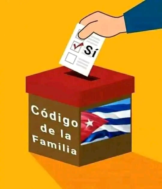 Un Sí por el Código es un Sí por la esperanza, por el amor y el futuro‼️ ❤️🧡💛💚💙💜

#CódigoSí
#CubaEsAmor

<a href="/UJCdeCuba/">UJC de Cuba</a>