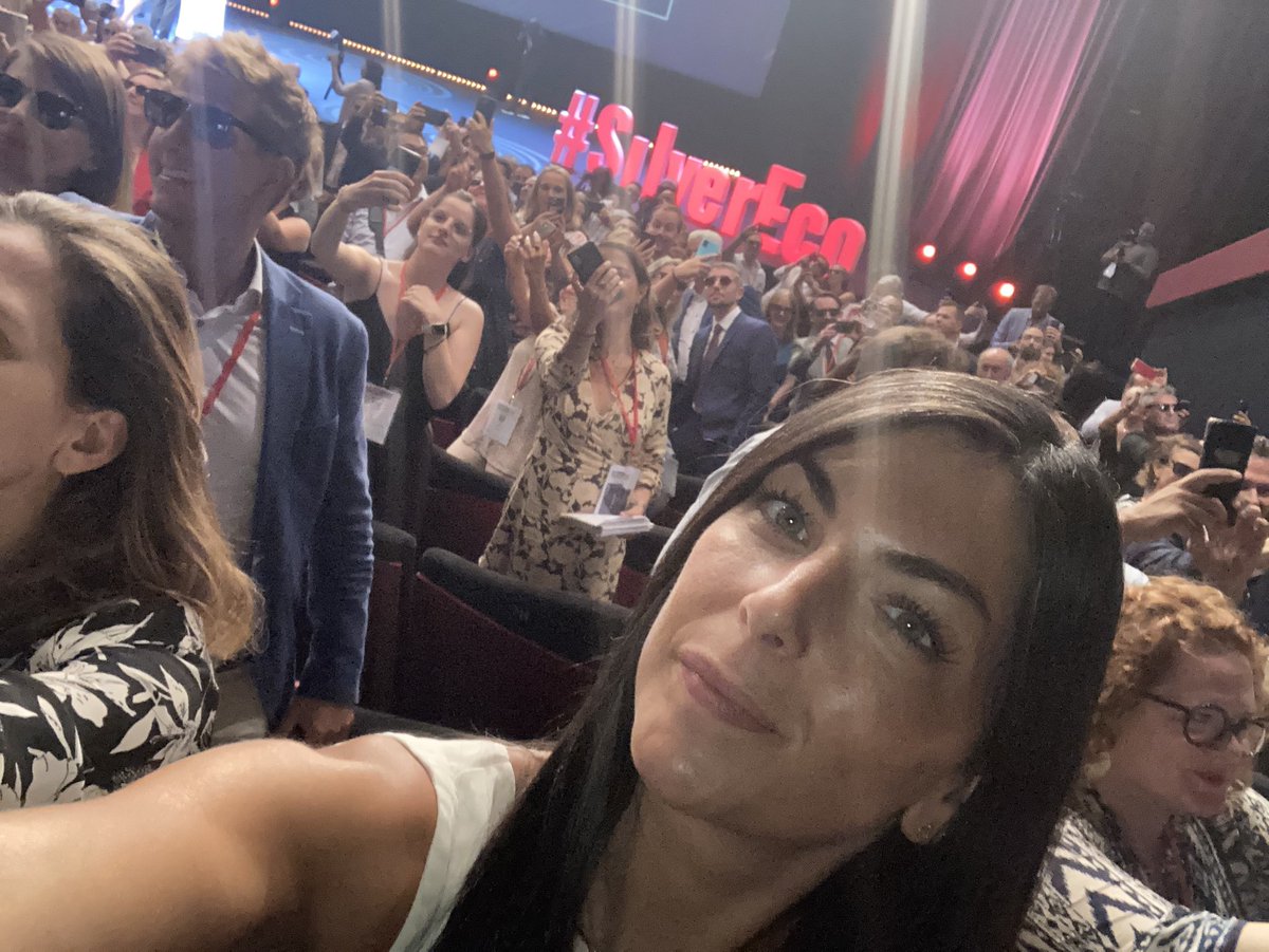 En direct du #festival #silvereco à Cannes