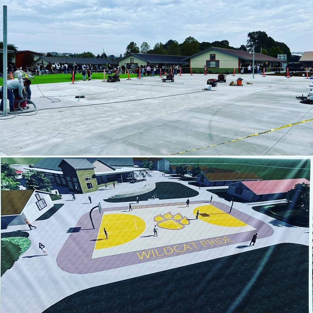 Basketball court work started this morning! So excited to see the final product. @nvusd #acmswildcats #measureH #bonddollarsatworkBasketball court work started this morning! So excited to see the final product. @nvusd #acmswildcats #measureH #bonddollarsatwork