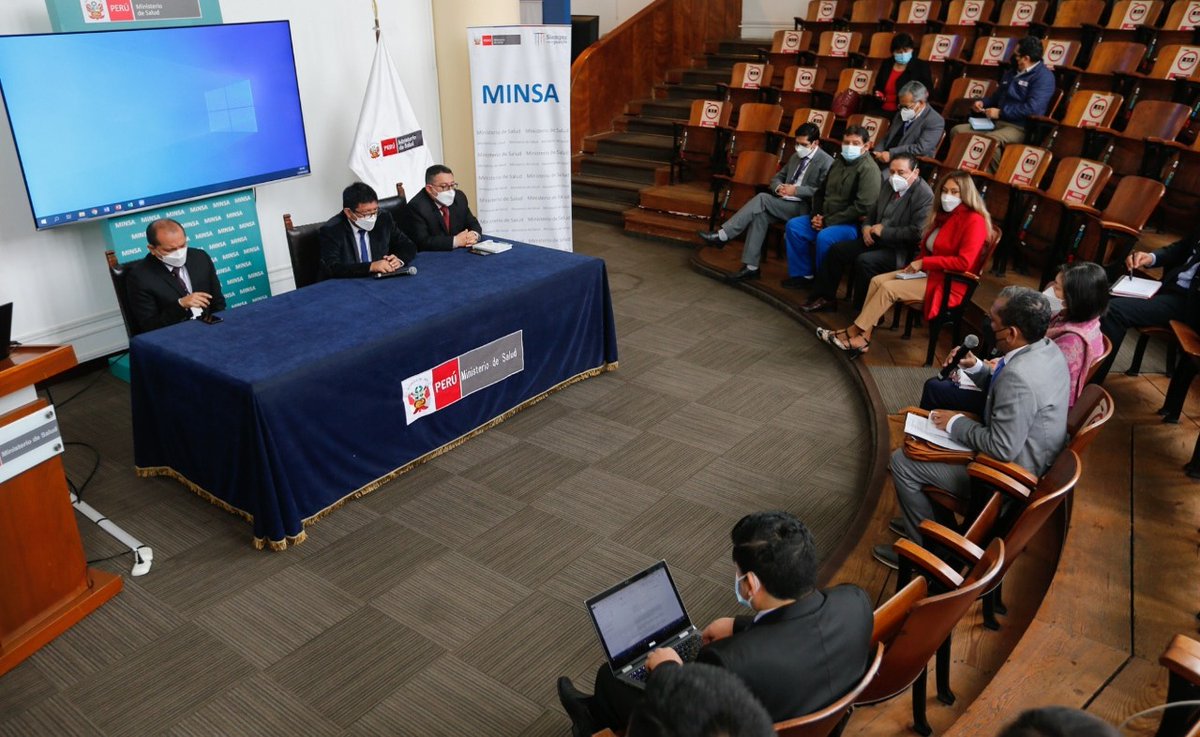 Salud En Casa On Twitter RT Minsa Peru Autoridades Del Minsa Se 