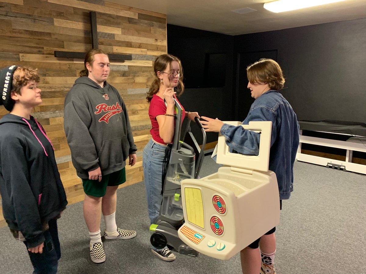 Carry each other’s burdens… or carpet cleaners. Galatians 6.