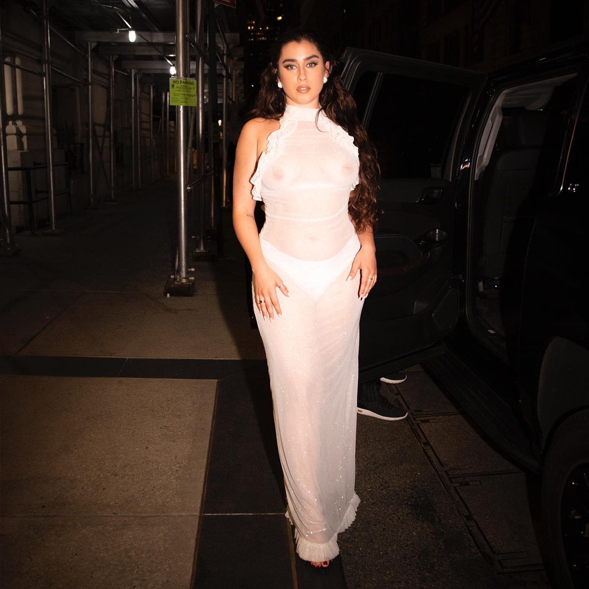 lauren jauregui sheer dress Lauren Jauregui Reflects on Life Ahead of Turning 30: 'No Need to Be the Harshest Person in the World to Myself' (Exclusive)