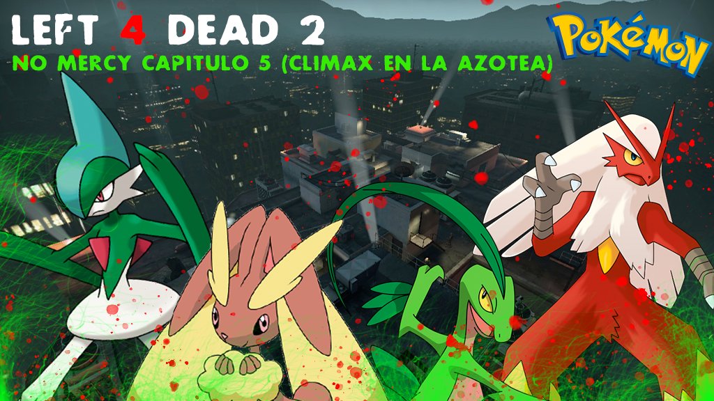 IVI_FROST_215's tweet photo. Nuevo Video Left 4 Dead 2 Pokemon: Alta Medica - Capitulo 5 (Climax en la Azotea) 🚁🏥 (Final)
#L4D #Left4Dead2 #left4dead #L4D2 #pokemon #pokemonzombies #Zombies
https://t.co/Inc0Jkp9VD https://t.co/Ak1jpYp4d5