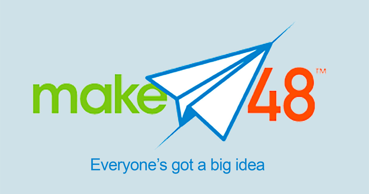 DeBruceFound's tweet photo. Today is the day - season 5 of Make48 is airing on @PBS!
Make48 is an invention challenge in which makers have 48 hours to vision, develop, and bring a new idea to life.
Check it out: https://t.co/R081diCElT
@GoMake48 #Make48 #Make48Season5 #Make48Nationals https://t.co/EvbW4rehbG