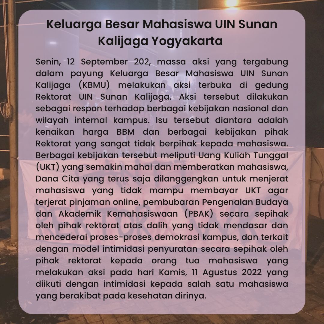 SEMA UIN SUNAN KALIJAGA tweet media