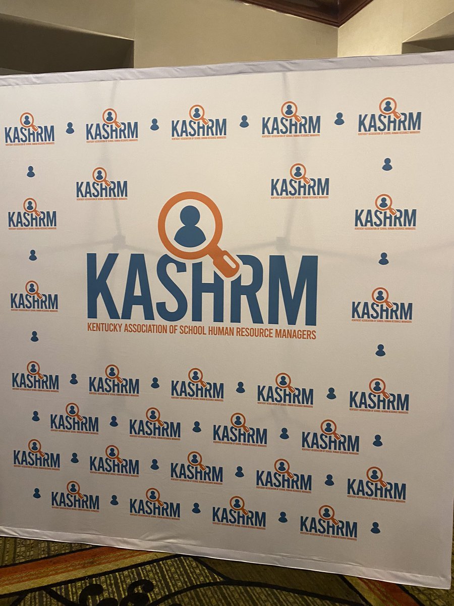KASHRM_'s tweet photo. Don’t forget to snap Team photos in front of our backdrop! #KASHRMStateConference2022 https://t.co/aSfuQKrmoU