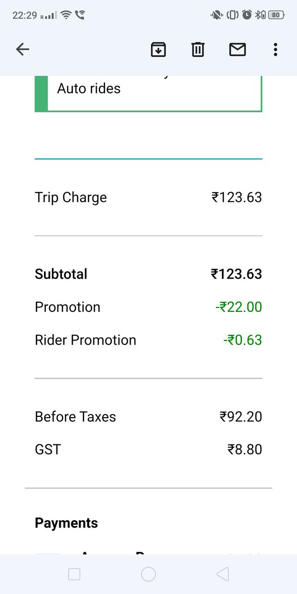 Truthrevealed26's tweet photo. @Uber @Uber_India @MORTHIndia 
Hey Uber: charging 101 (post discount) for 900 meters and that too for a auto ride. Ur algorithm knows that trip is for hospital so it's going to be urgent. No surge pricing, no toll, no waiting charges, no overdue amount. How do u justify? Worst. https://t.co/SO6AxxqQ6Y