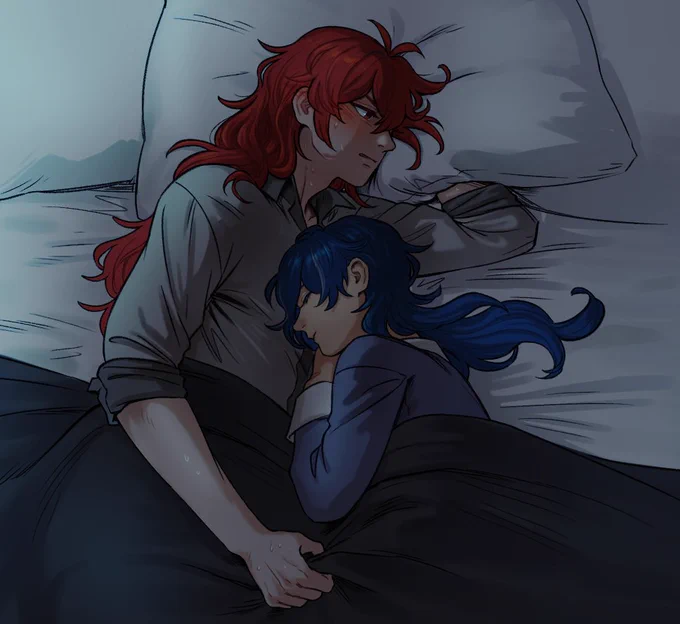 두근. 두근.  두근.  두근.  #luckae #kaeya  