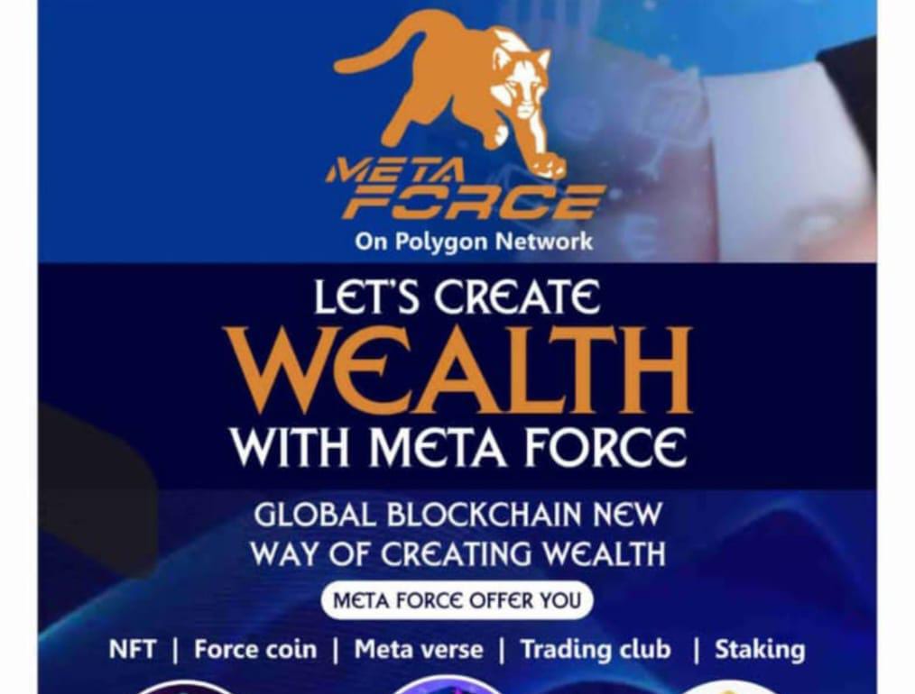 chat.whatsapp.com/IsI3M0MBdCH8DG…

Join the metaforce ecosystem class for free, where you will learn how to mint NFT, GAMING and COINS