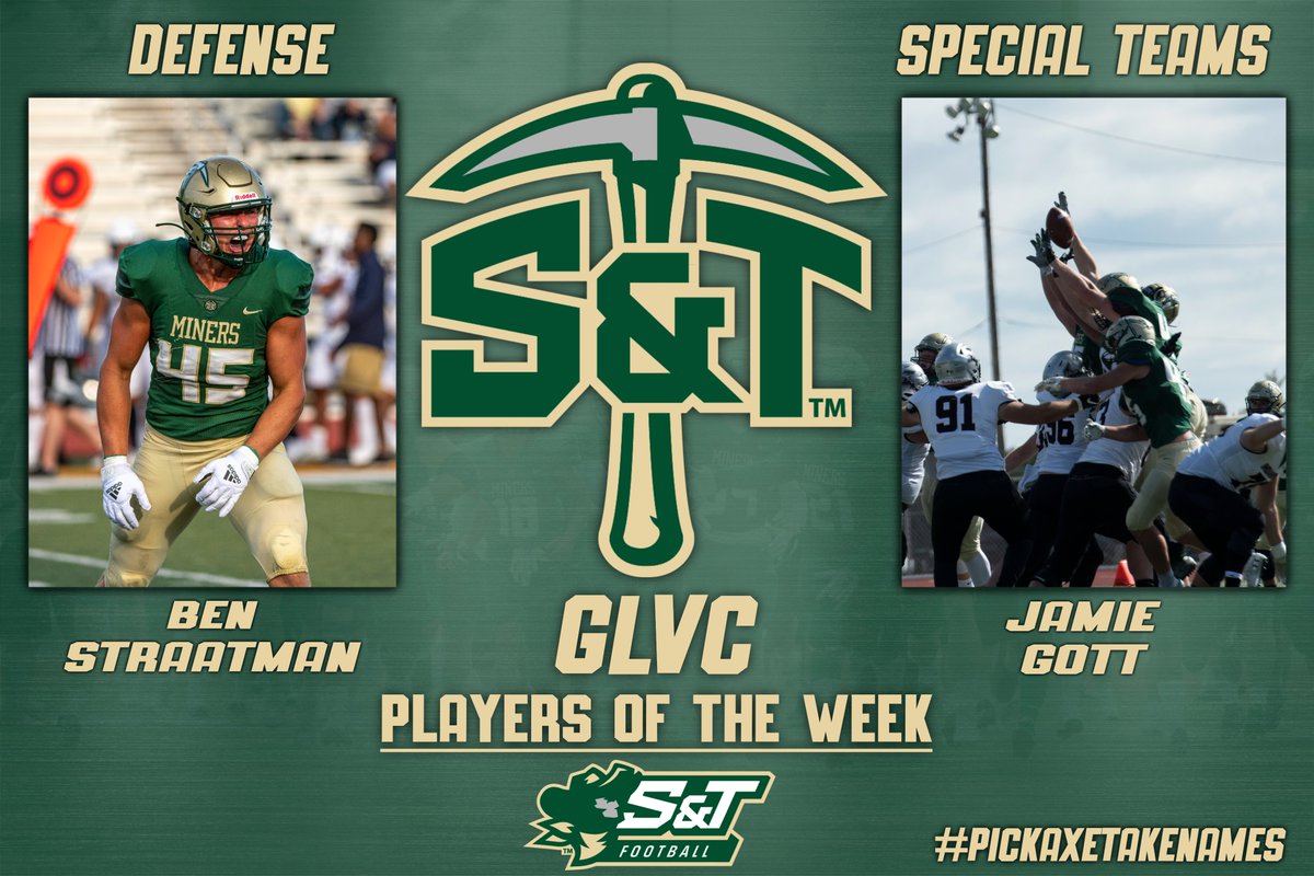 Miners bringing home GLVC Players of the Week ⛏️#PickAxeTakeNames #GLVC