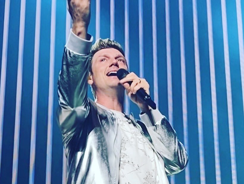 his1Diamond's tweet photo. My daughter &amp; I had an Amazing time at @backstreetboys @nickcarter last night ❤️ #LoveBSB4EVA https://t.co/cgXLt2Ir0c