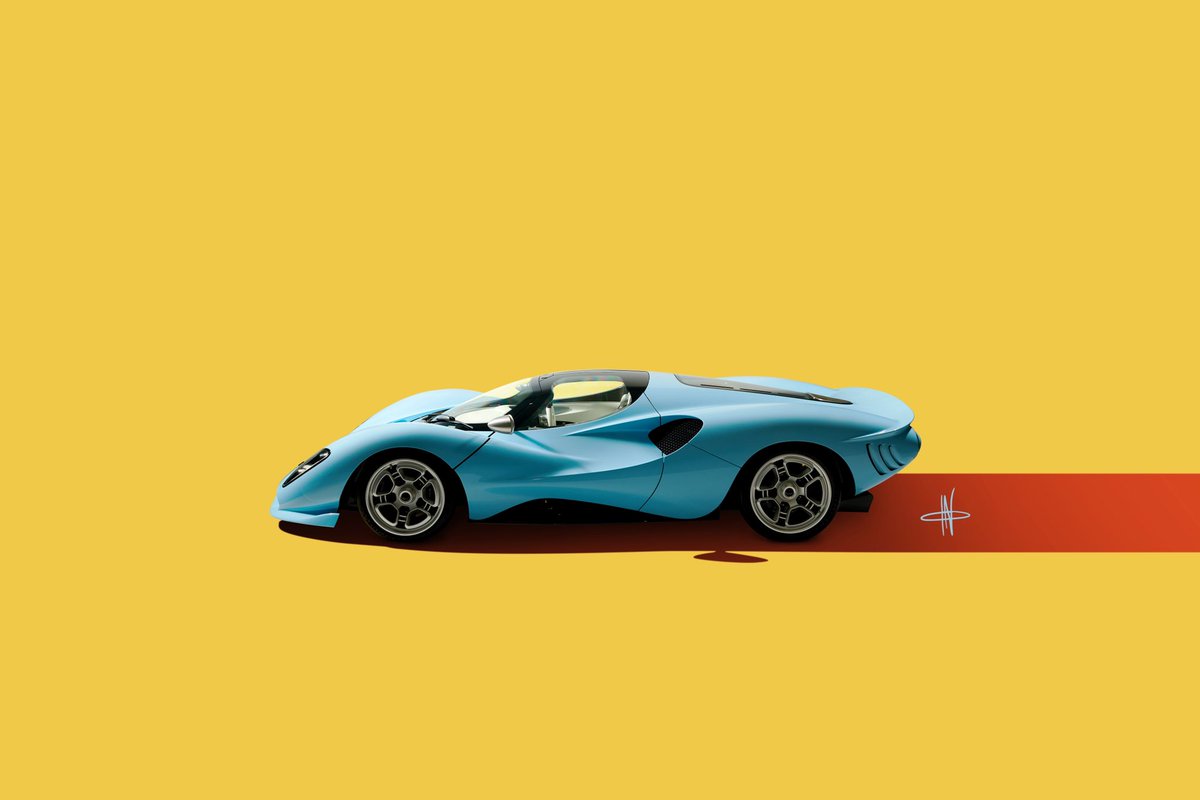 GarageXYZ's tweet photo. The P72 is the flagship De Tomaso #supercar, showcasing not only a timeless design but also an elite level of engineering execution and refinement. The P72 is ultra-exclusive with a production count of just 72 #cars. What better vehicle to showcase your @GarageXYZ membership? https://t.co/LGHLgg3BSl