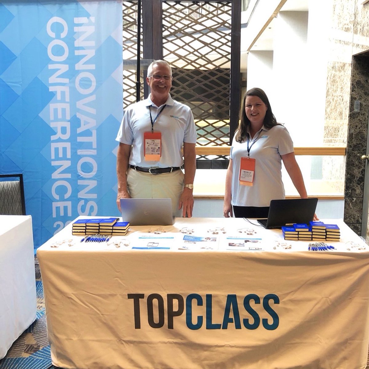 TopClassLMS's tweet photo. Great to be at @NiUG_iMISUsers Discovery Day! Pop by to learn more about TopClass LMS direct integration with @iMISbyASI
#NiUG #iMIS #TopClassLMS
#assnprofs https://t.co/AOcP7mretI