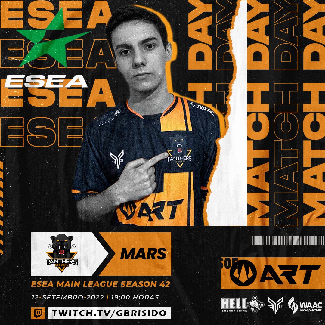 PantherseSportt's tweet photo. Estamos na reta final da fase regular, faltando apenas 3 jogos para terminar!

🏆@ESEA MAIN LEAGUE SEASON 42
🆚#MARS
🗓️12/09/22
⏰19:30H
📺https://t.co/04QRr0YWff 
🎙️@gbrisido_ofc

🔸@sukafps
🔸@LogiczCS
🔸@didjeycs
🔸@Lr0z1n
🔸@LucKyMaNNzZz

#GOPANTHERS #thewildsideofgaming https://t.co/k1oDKKU1jz