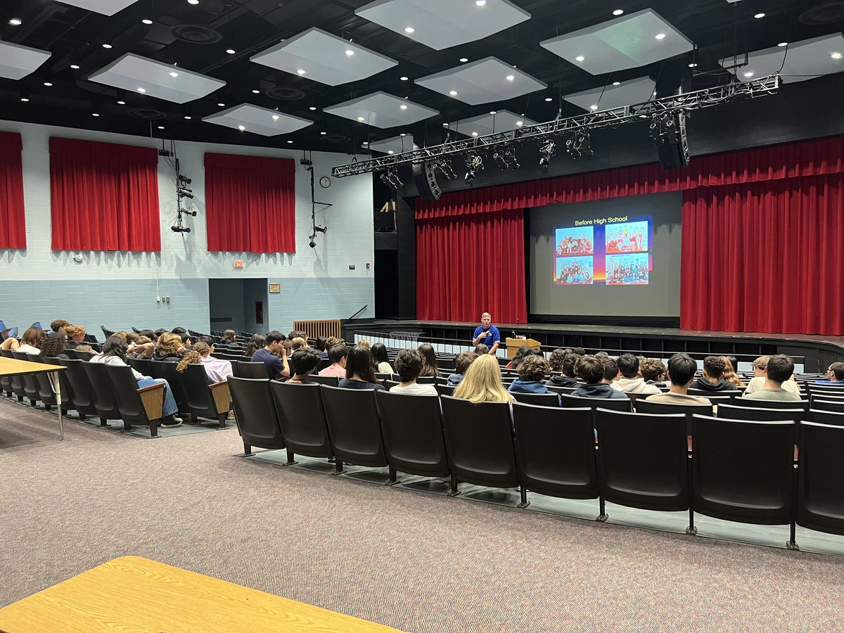 NVDPE_Health's tweet photo. @NVDemarest @TheuerkaufTurk @KSellix One of the most positive individuals (Coach Turk) in our building helping to educate our freshman on positive psychology. https://t.co/DpzyW1bpLO