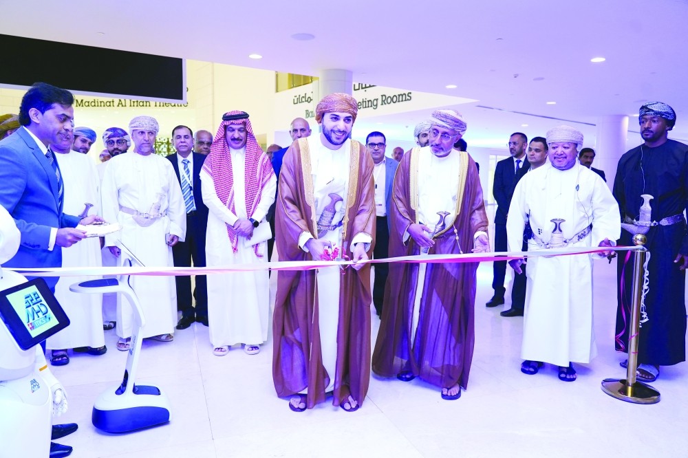 Oman_biz's tweet photo. 2-day Future Tech Event opens at OCEC https://t.co/vOMmQknc5z @muscatexpo @WPS_oman #FutureTechEvent https://t.co/GPJ9dtn19b
