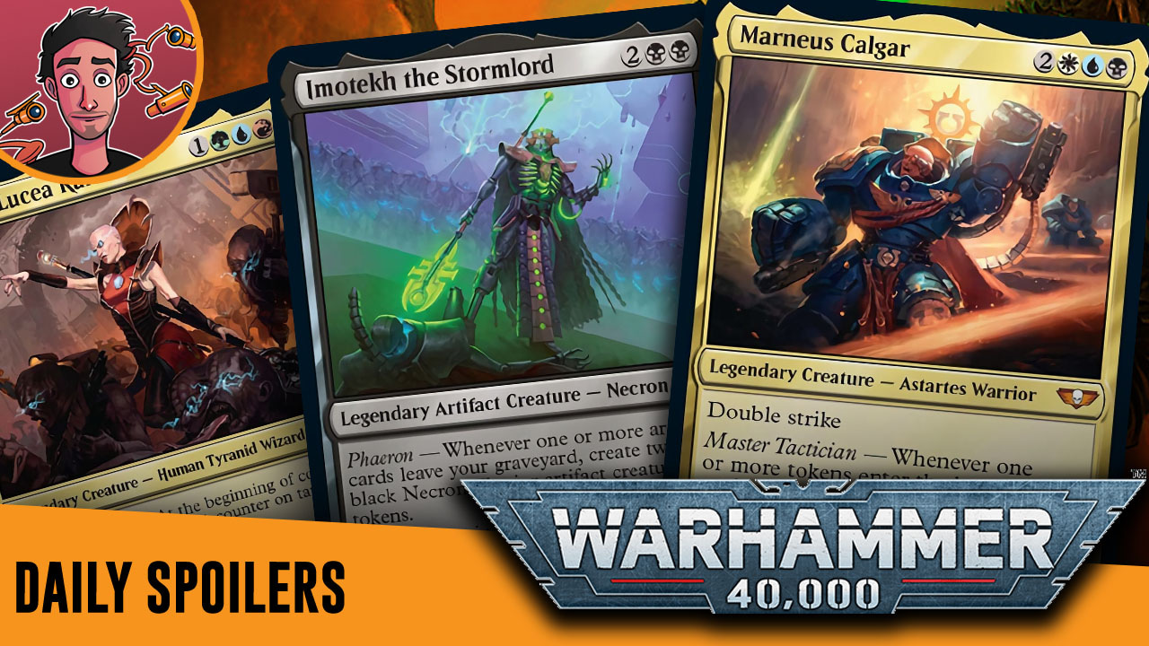 MTGGoldfish on Twitter "Warhammer 40K Commander Decks Spoilers