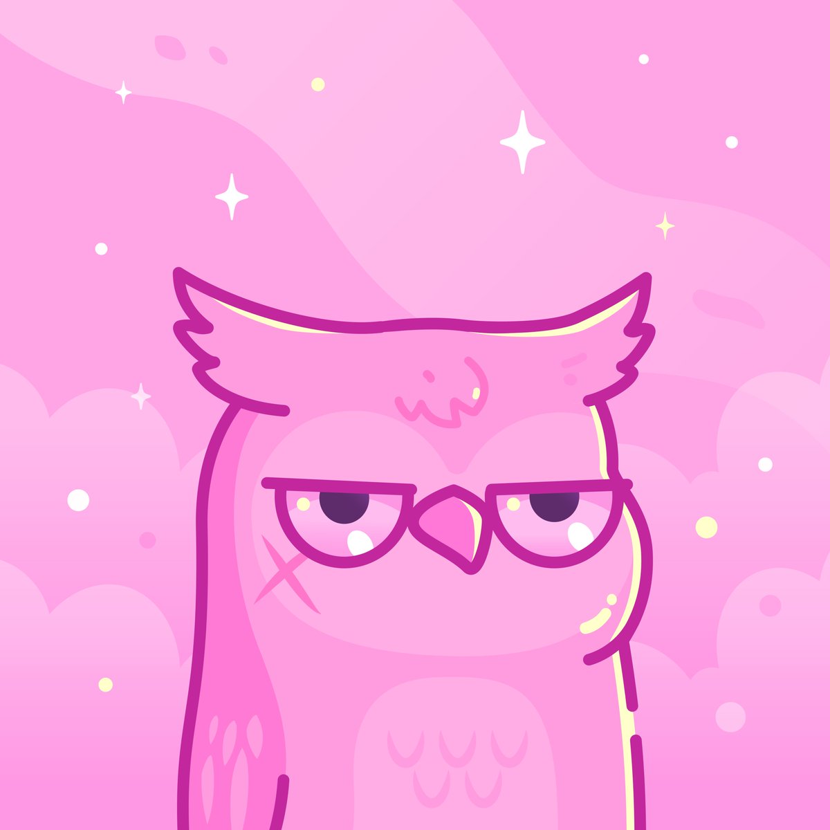 FULL PINK - Mood 😌🕊️ Revealing another Legendary #NFT Star Birdie! 🔓 Like, RT, tag some friends, and turn notifications on for a chance to win WL!